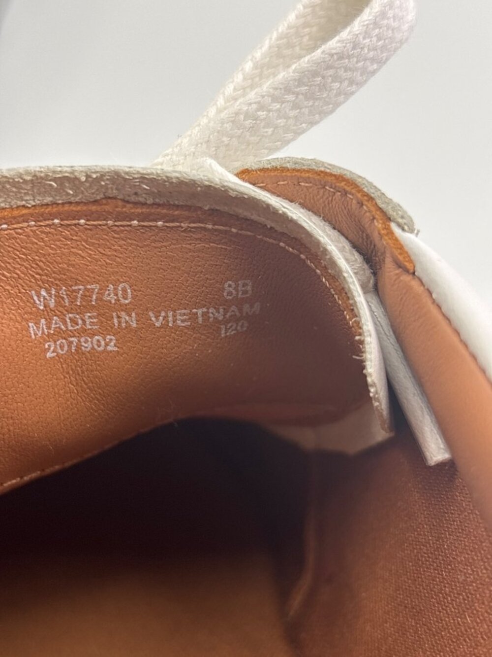 Cole Haan GrandPro Rally Leopard Print Calf Hair White Leather Lace Sneakers 8 - Picture 7 of 7